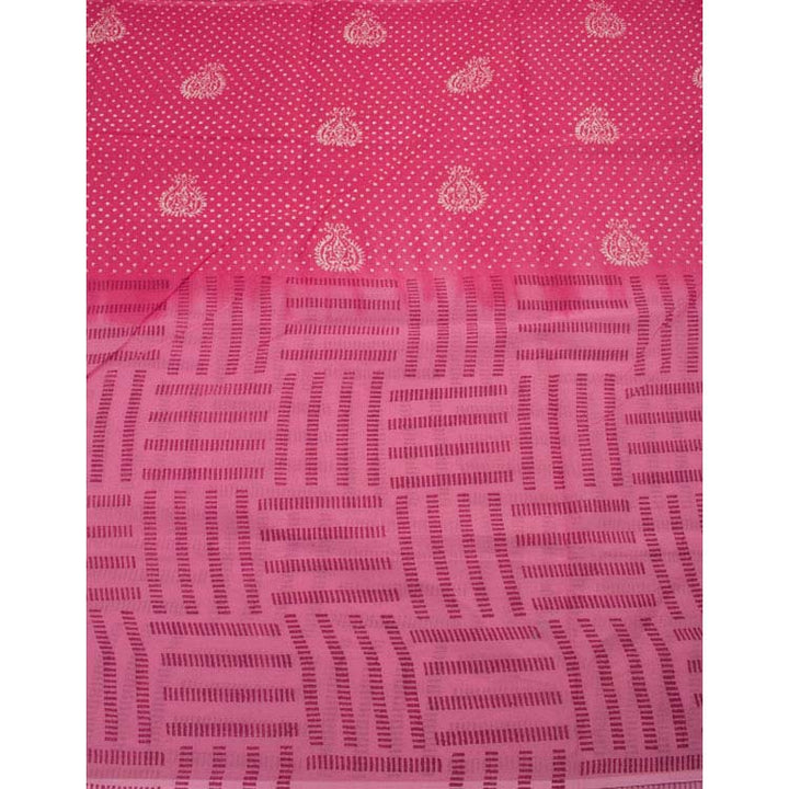 Hand Block Printed Cotton Saree 10039695