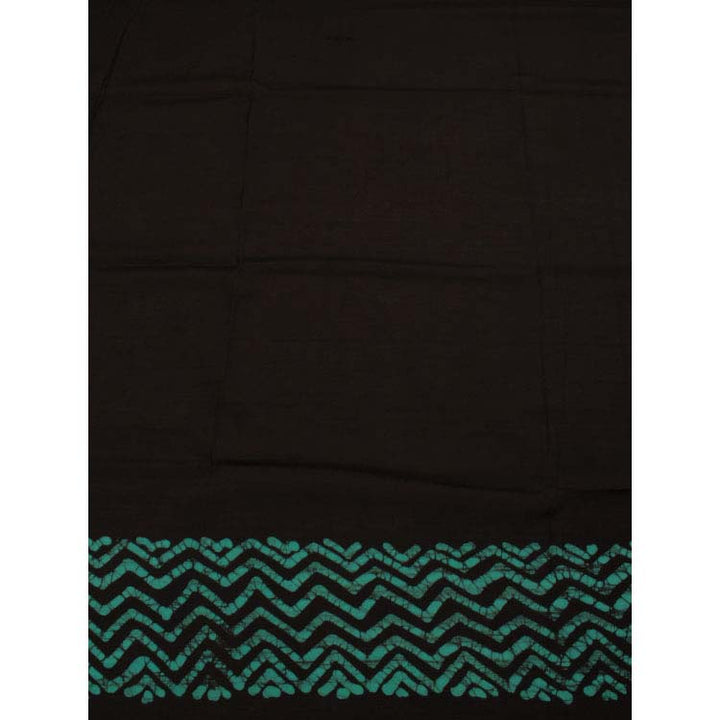 Batik Printed Soft Silk Saree 10044519