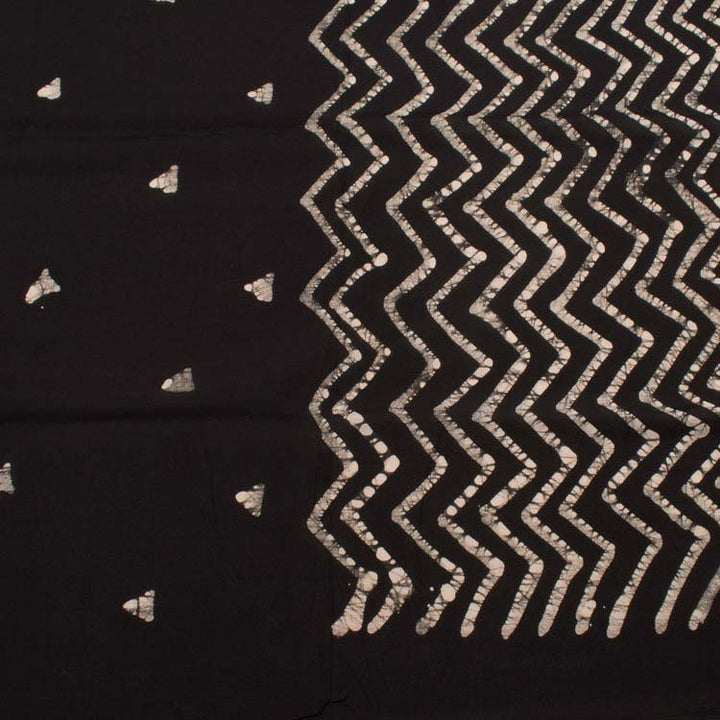 Batik Printed Soft Silk Saree 10044522