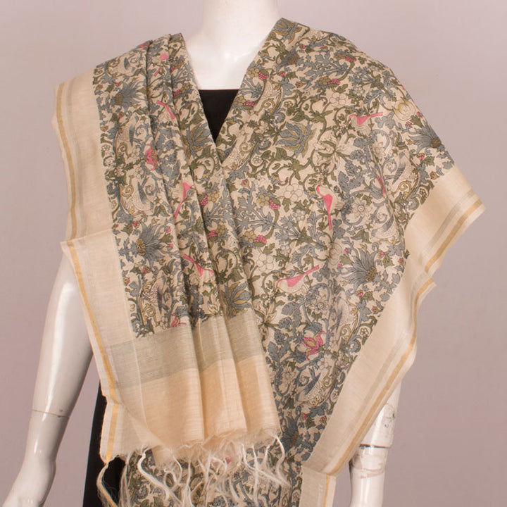 Fancy Printed Maheshwari Silk Cotton Dupatta 10045823