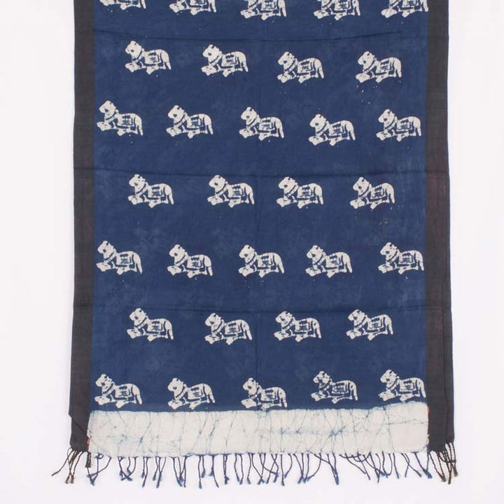Batik Printed Cotton Stole 10009617