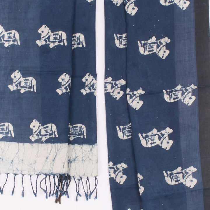 Batik Printed Cotton Stole 10009622