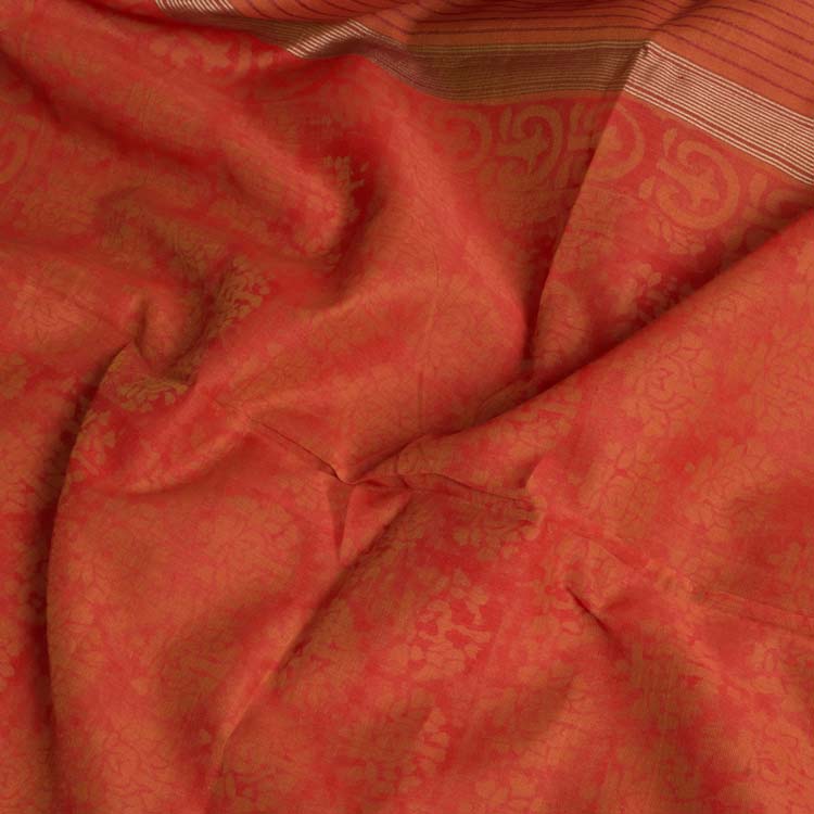 Hand Block Printed Maheshwari Silk Cotton Stole 10009623