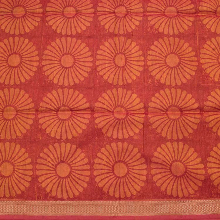 Printed Maheshwari Silk Cotton Saree 10046859