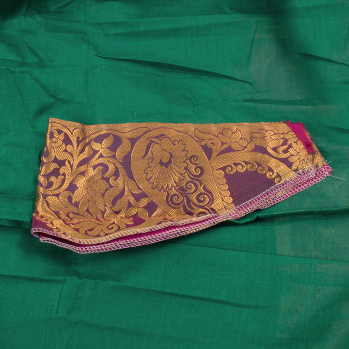 6 to 10 Yrs Size Pure Silk Kanchipuram Pattu Pavadai 10052964