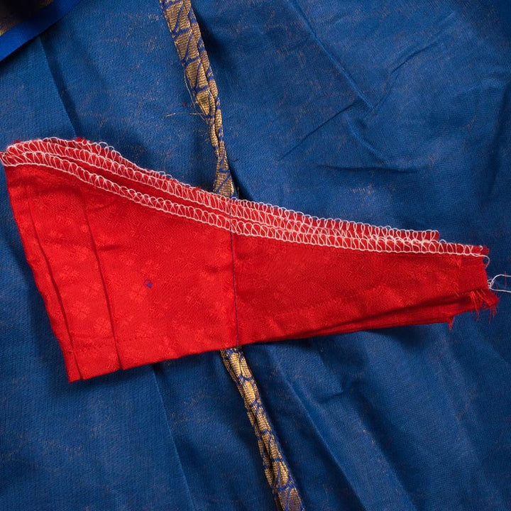1 to 5 Yrs Size Pure Silk Kanchipuram Pattu Pavadai 10053073