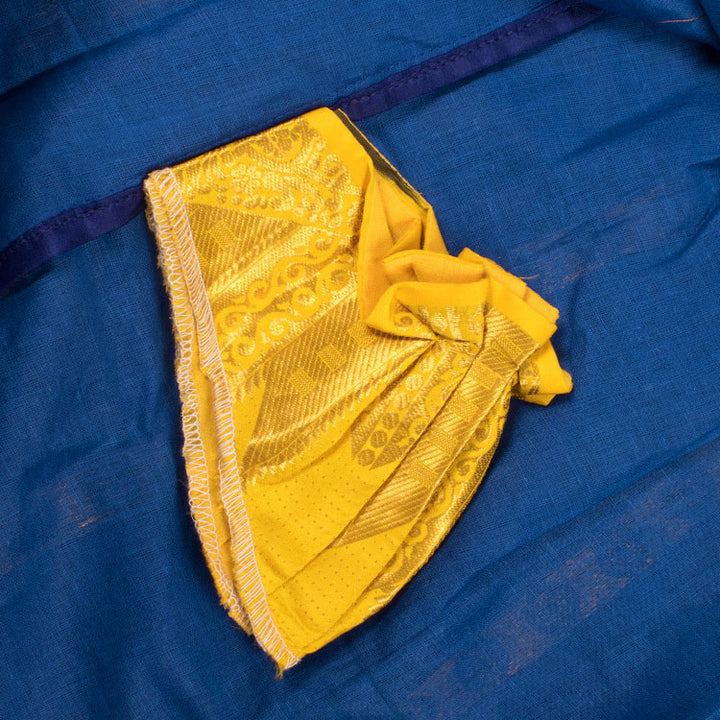 11 to 15 Yrs Size Pure Silk Kanchipuram Pattu Pavadai 10053091