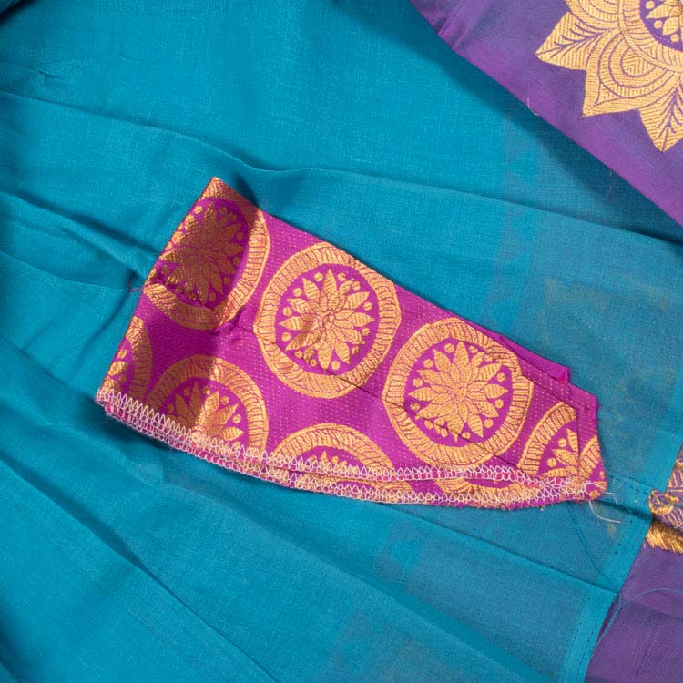 1 to 5 Yrs Size Pure Silk Kanchipuram Pattu Pavadai 10053100