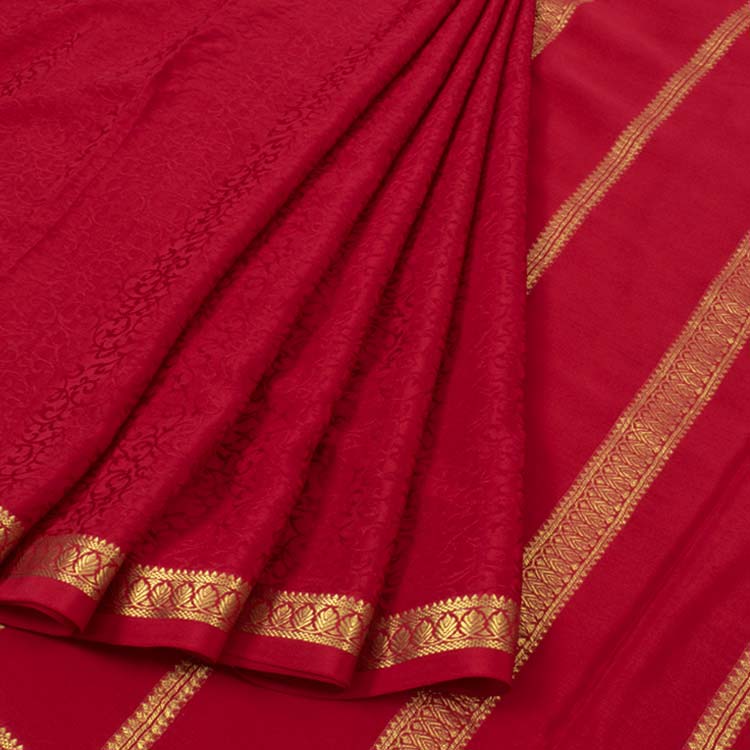 Mysore Crepe Silk Saree 10049181