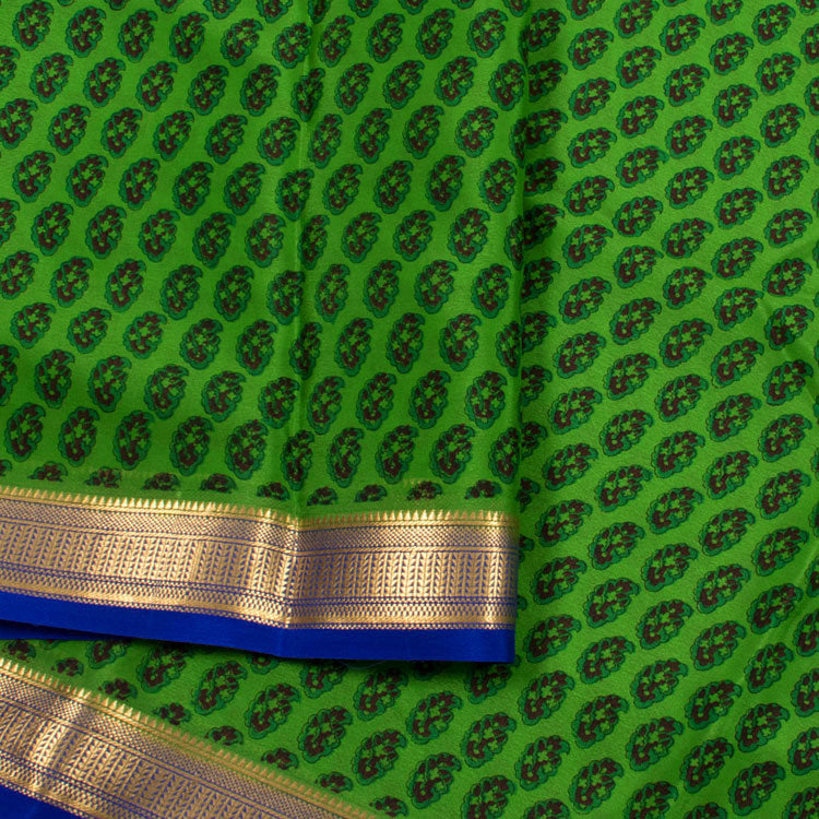 Printed Mysore Crepe Silk Saree 10052539