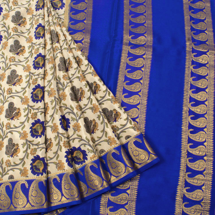 Printed Mysore Crepe Silk Saree 10053368