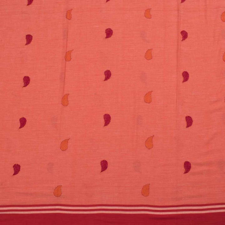 Kantha Embroidered Cotton Saree 10020107