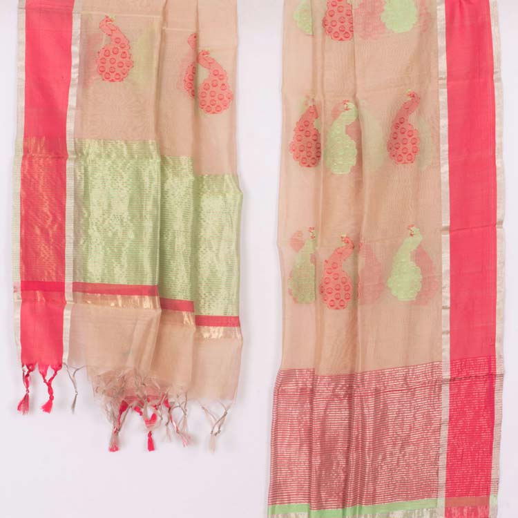 Handloom Chanderi Silk Cotton Dupatta 10021779