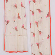 Fancy Printed Chanderi Silk Cotton Dupatta 10021863