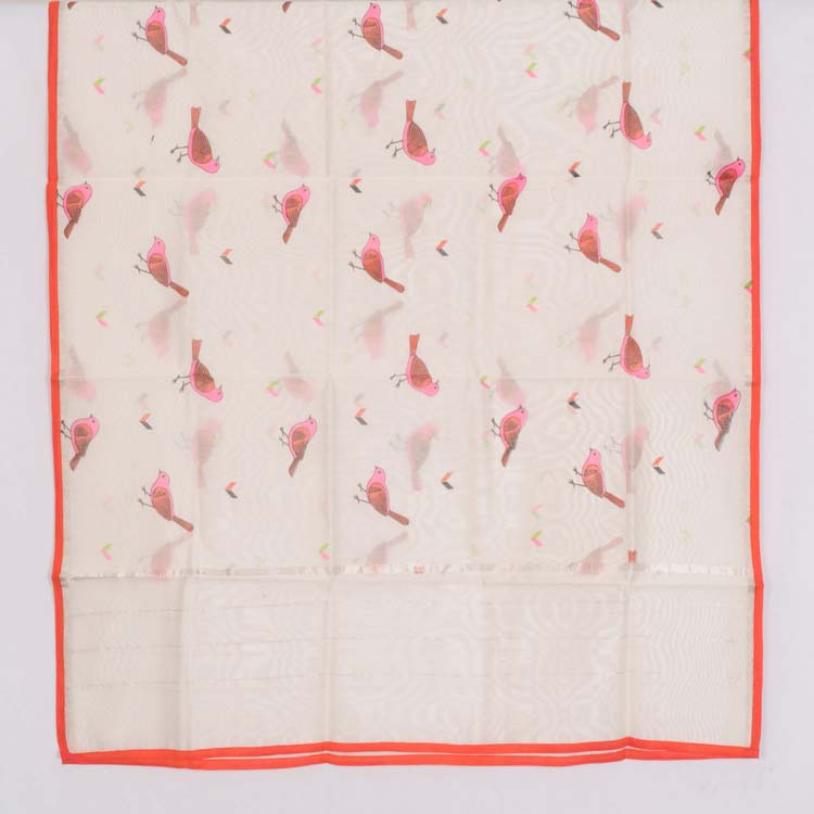 Fancy Printed Chanderi Silk Cotton Dupatta 10021863