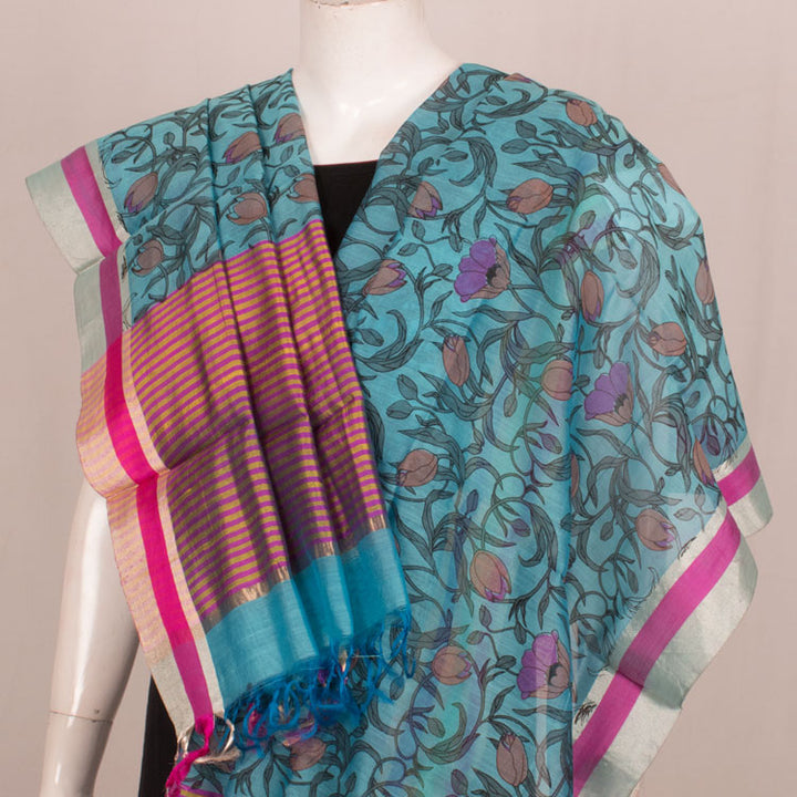 Fancy Printed Chanderi Silk Cotton Dupatta 10021864