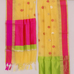 Handloom Chanderi Silk Cotton Dupatta 10021885