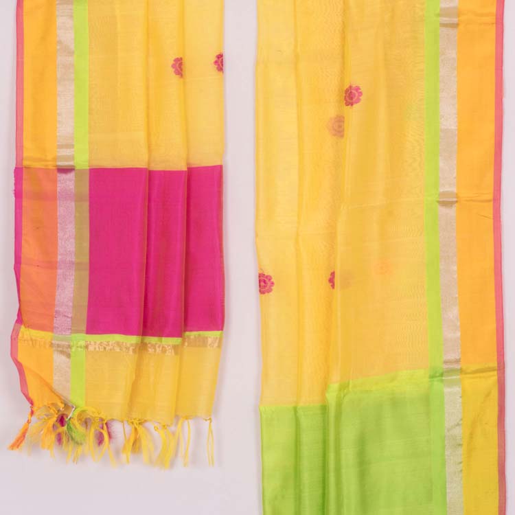 Handloom Chanderi Silk Cotton Dupatta 10021896