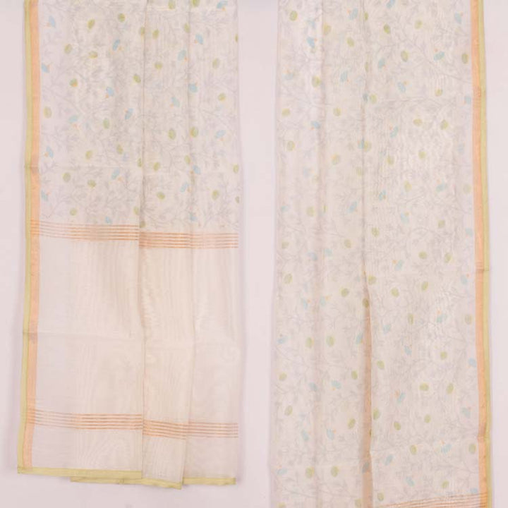 Fancy Printed Chanderi Silk Cotton Dupatta 10029378