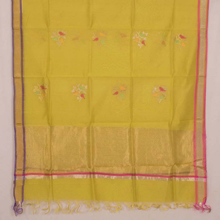 Handloom Chanderi Silk Cotton Dupatta 10045945