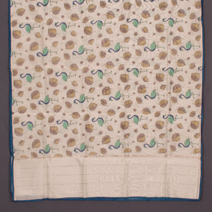 Fancy Printed Chanderi Silk Cotton Dupatta 10046015