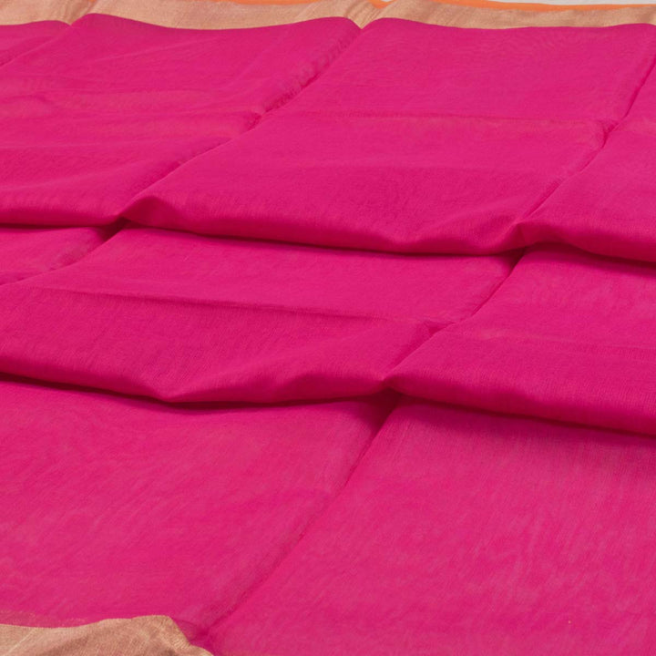 Handloom Chanderi Silk Cotton 2 pc Salwar Suit Material 10000820