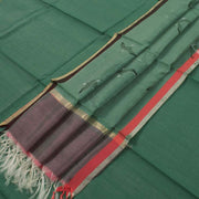 Printed Chanderi Silk Cotton 2 pc Salwar Suit Material 10041203