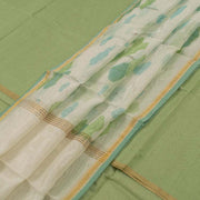 Printed Chanderi Silk Cotton 2 pc Salwar Suit Material 10041798