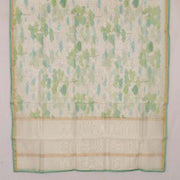 Printed Chanderi Silk Cotton 2 pc Salwar Suit Material 10041798