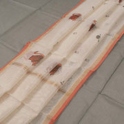 Printed Chanderi Silk Cotton 2 pc Salwar Suit Material 10041800