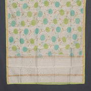 Printed Chanderi Silk Cotton 2 pc Salwar Suit Material 10045238