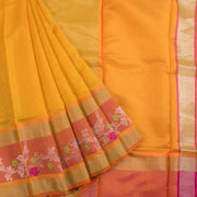 Handloom Chanderi Silk Cotton Saree 10020779