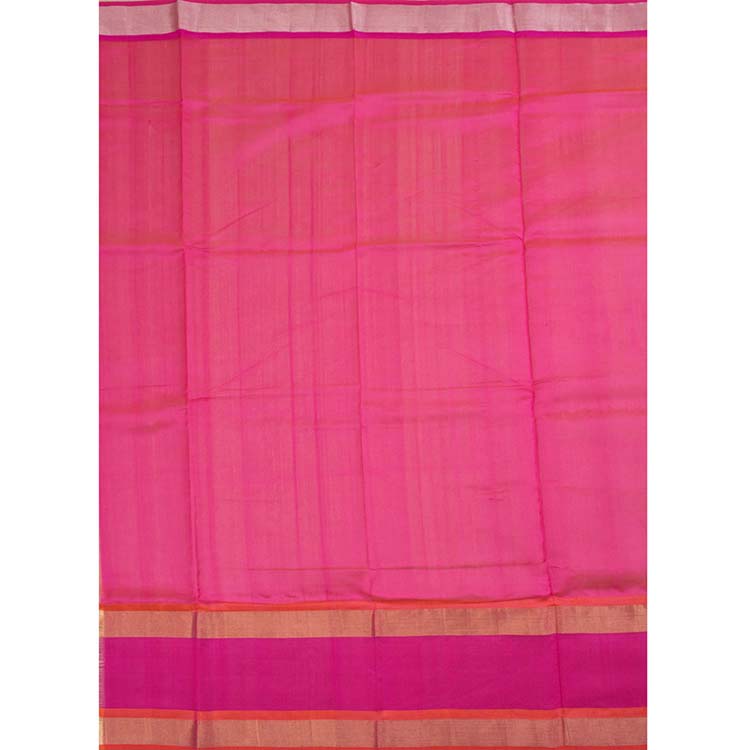 Handloom Chanderi Silk Cotton Saree 10020783