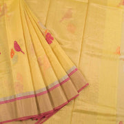 Handloom Chanderi Silk Cotton Saree 10020784