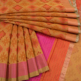 Handloom Chanderi Silk Cotton Saree 10022920