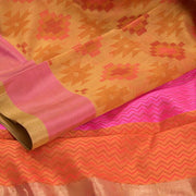 Handloom Chanderi Silk Cotton Saree 10022920