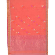 Handloom Chanderi Silk Cotton Saree 10022923