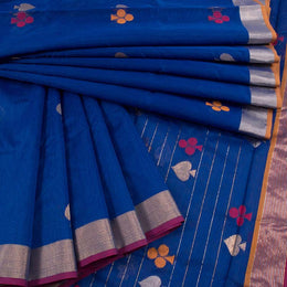 Handloom Chanderi Silk Cotton Saree 10022930
