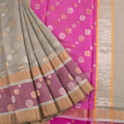 Handloom Chanderi Silk Cotton Saree 10025511