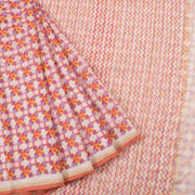 Printed Handloom Chanderi Silk Cotton Saree 10025651