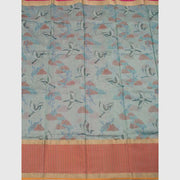 Printed Handloom Chanderi Silk Cotton Saree 10029404