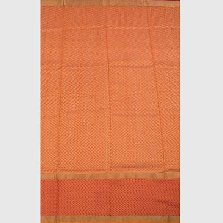 Printed Handloom Chanderi Silk Cotton Saree 10029404