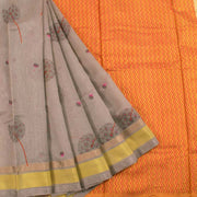 Printed Handloom Chanderi Silk Cotton Saree 10029405