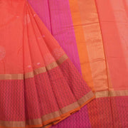 Printed Handloom Chanderi Silk Cotton Saree 10029406