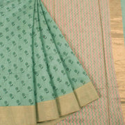 Printed Handloom Chanderi Silk Cotton Saree 10034821