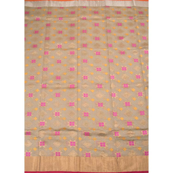 Handloom Chanderi Silk Cotton Saree 10034854