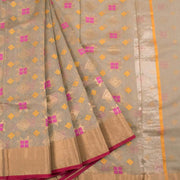 Handloom Chanderi Silk Cotton Saree 10034854