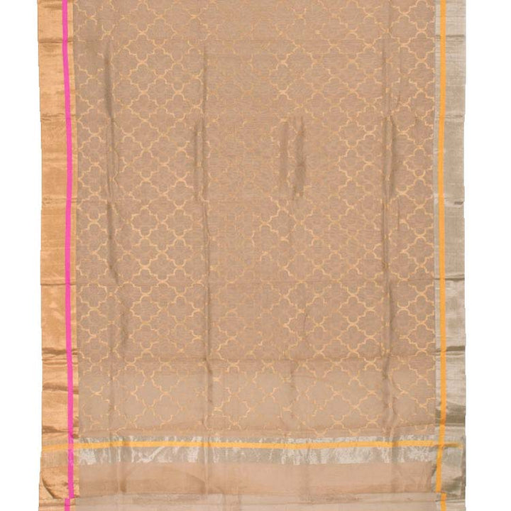 Handloom Chanderi Silk Cotton Saree 10034855