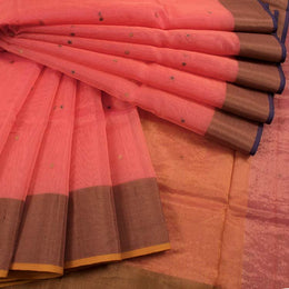 Handloom Chanderi Silk Cotton Saree 10038843