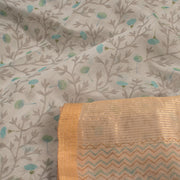 Printed Handloom Chanderi Silk Cotton Saree 10045209